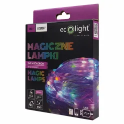 Dekoracje Led|inny Taśma LED RGB 100 diod 10 m z pilotem MAGIC LAMPS