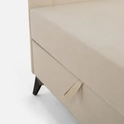 Dzieci inny Tapczan młodzieżowy beżowy PING 90x200 cm