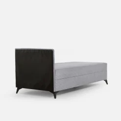 Sofy|Tapczany|Esteti Tapczan młodzieżowy jasnoszary IBIS 90x200 cm