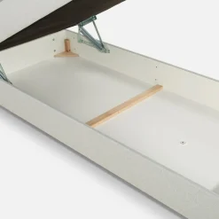 Sofy|Tapczany|inny Tapczan młodzieżowy jasnoszary SIBI 90x200 cm