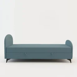 Dzieci inny Tapczan młodzieżowy niebieski PING 90x200 cm