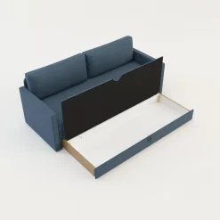 Dzieci Tapczan młodzieżowy niebieski MAKS