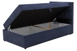 Dzieci Tapczan młodzieżowy niebieski FILIP 100x200 cm