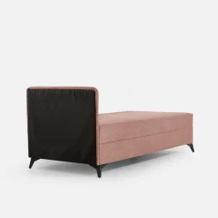 Sofy|Tapczany|Esteti Tapczan młodzieżowy pudrowy róż IBIS II 120x200 cm