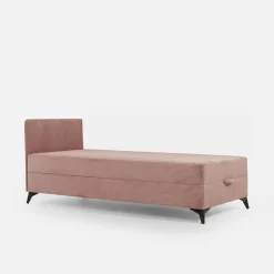 Dzieci Esteti Tapczan młodzieżowy pudrowy róż IBIS 90x200 cm