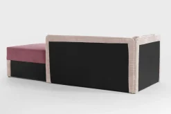 Sofy|Tapczany|Milo Tapczan młodzieżowy różowy OPEN