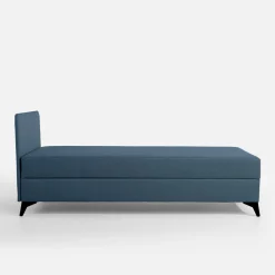 Dzieci inny Tapczan młodzieżowy szaroniebieski SIBI 90x200 cm