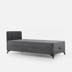 Dzieci Esteti Tapczan młodzieżowy szary IBIS 90x200 cm