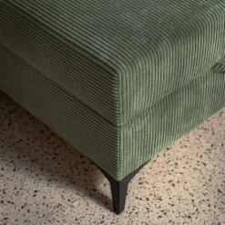 Dzieci Esteti Tapczan narożny jasnozielony IBIS 90x200 cm