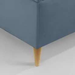 Sofy|Tapczany| Tapczan narożny szaroniebieski MARIO 90x200 cm