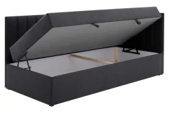 Sofy|Tapczany| Tapczan narożny tapicerowany KLAUS 90x200 prawy