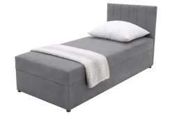Sofy|Tapczany|Mavik Tapczan szary z pojemnikiem TONY 90x200 cm