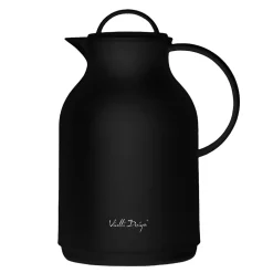 Termosy I Kubki Termiczne|Vialli Design Termos czarny AMO 1l