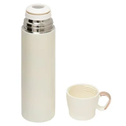 Termos z zakrętką w kształcie filiżanki biały 500 ml