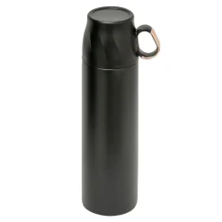 Termosy I Kubki Termiczne| Termos z zakrętką w kształcie filiżanki czarny 500 ml