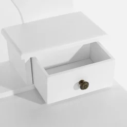 Toaletki I Konsole|inny Toaletka z lustrem i taboretem FENDIS