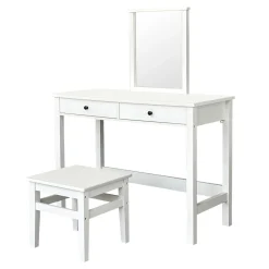 Toaletki I Konsole|inny Toaletka z lustrem i taboretem SEDGAR