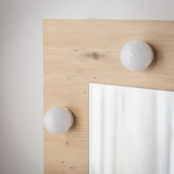 Toaletki I Konsole| Toaletka z oświetleniem EMMA dąb artisan