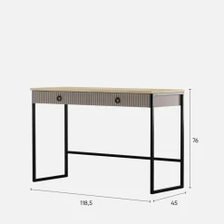 Toaletki I Konsole|Esteti Toaletka z ryflowaniem DOMINICA