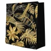 Pakowanie Prezentów|Paw Torba prezentowa PREMIUM GOLD LEAVES MEDIUM 20x26 cm