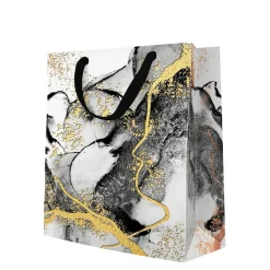 Pakowanie Prezentów|Paw Torba prezentowa PREMIUM MARBLE MEDIUM 20x25 cm