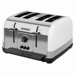 Małe Agd|Tostery|MORPHY RICHARDS Toster na 4 kromki biały VENTURE