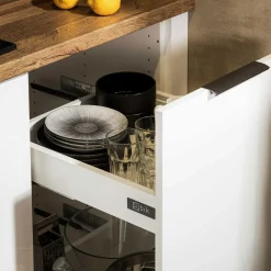 Uchwyty Krawędziowe| Uchwyt PORTO PLUS czarny mat EDGE 20 cm