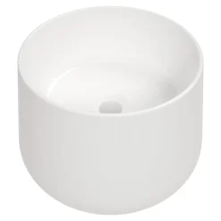 Umywalki I Baterie|Umywalki I Baterie|Deante Umywalka ceramiczna nablatowa biała ARNIKA 37,5 cm