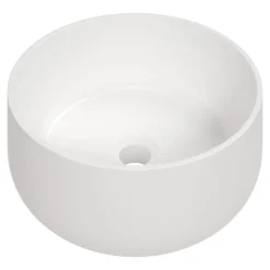 Deante Umywalka ceramiczna nablatowa biała ARNIKA 35,3 cm