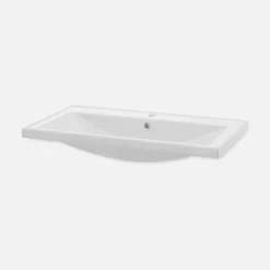 inny Umywalka wpuszczana w blat NANU 80 cm