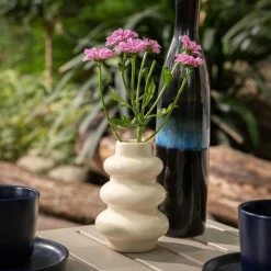 inny Wazon bałwanek beżowy 12 cm