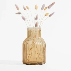 Wazony|Domex Wazon brązowy IRYS 12,5x20,5 cm