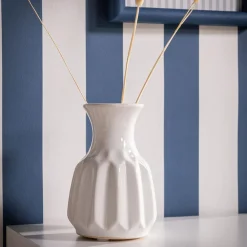 Wazony|inny Wazon ceramiczny biały 12 cm