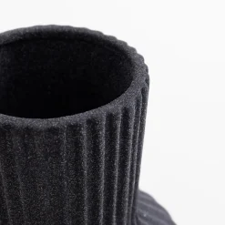 inny Wazon ceramiczny czarny 19,8 cm