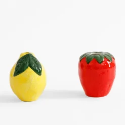 Wazony|inny Wazon dekoracyjny wzór cytryny 11 cm