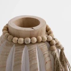 Wazony|inny Wazon drewniany etno 19 cm