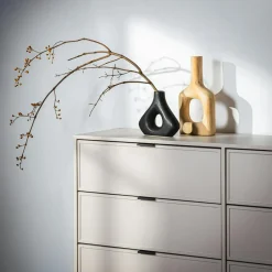 Wazony|inny Wazon drewniany z dziurką 35 cm