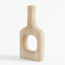 Wazony|inny Wazon drewniany z dziurką 35 cm