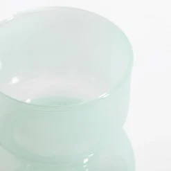 Wazony|inny Wazon geometryczny zielony 18 cm