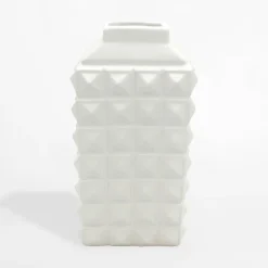 inny Wazon nowoczesny biały 30 cm