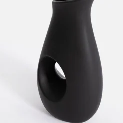 Wazony|inny Wazon nowoczesny czarny 24,5 cm
