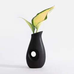 Wazony|inny Wazon nowoczesny czarny 24,5 cm