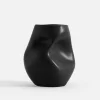 Wazony|inny Wazon nowoczesny czarny 15 cm