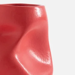 inny Wazon nowoczesny czerwony 15 cm