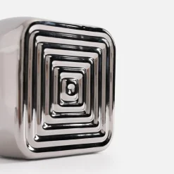 inny Wazon nowoczesny srebrny 11 cm