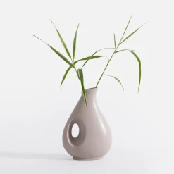 inny Wazon nowoczesny szary 20 cm