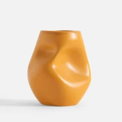 Wazony|inny Wazon nowoczesny żółty 15 cm