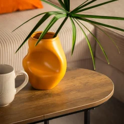 Wazony|inny Wazon nowoczesny żółty 15 cm