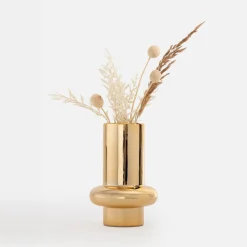 Wazony|inny Wazon nowoczesny złoty 20 cm