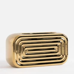 inny Wazon nowoczesny złoty 10 cm